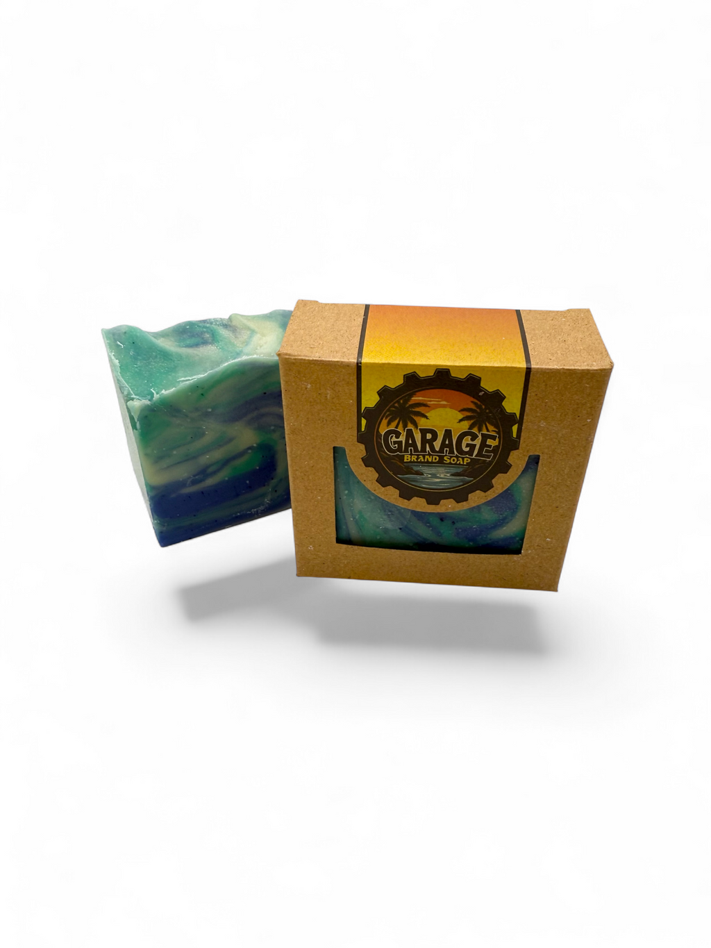 Winter Wave Handmade Bar Soap (Eucalyptus, Peppermint and Real Menthol Crystals)