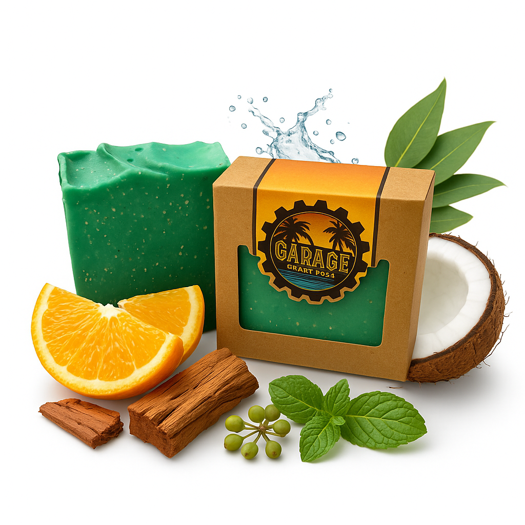 Surfside Scrub (Orange and May Chang) (Exfoliating Coconut)