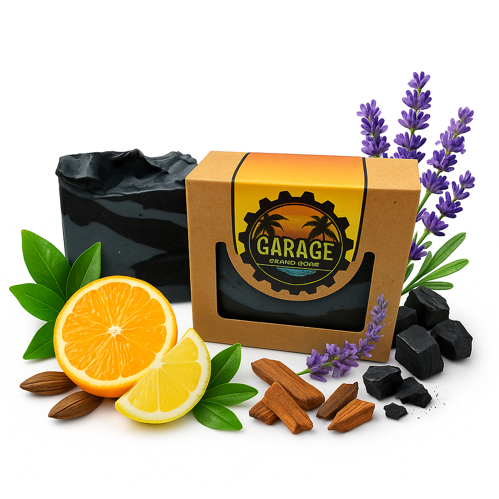 Atmosphere Handmade Bar Soap (Sandalwood, Orange, Amyris, Lavender, Bergamot)