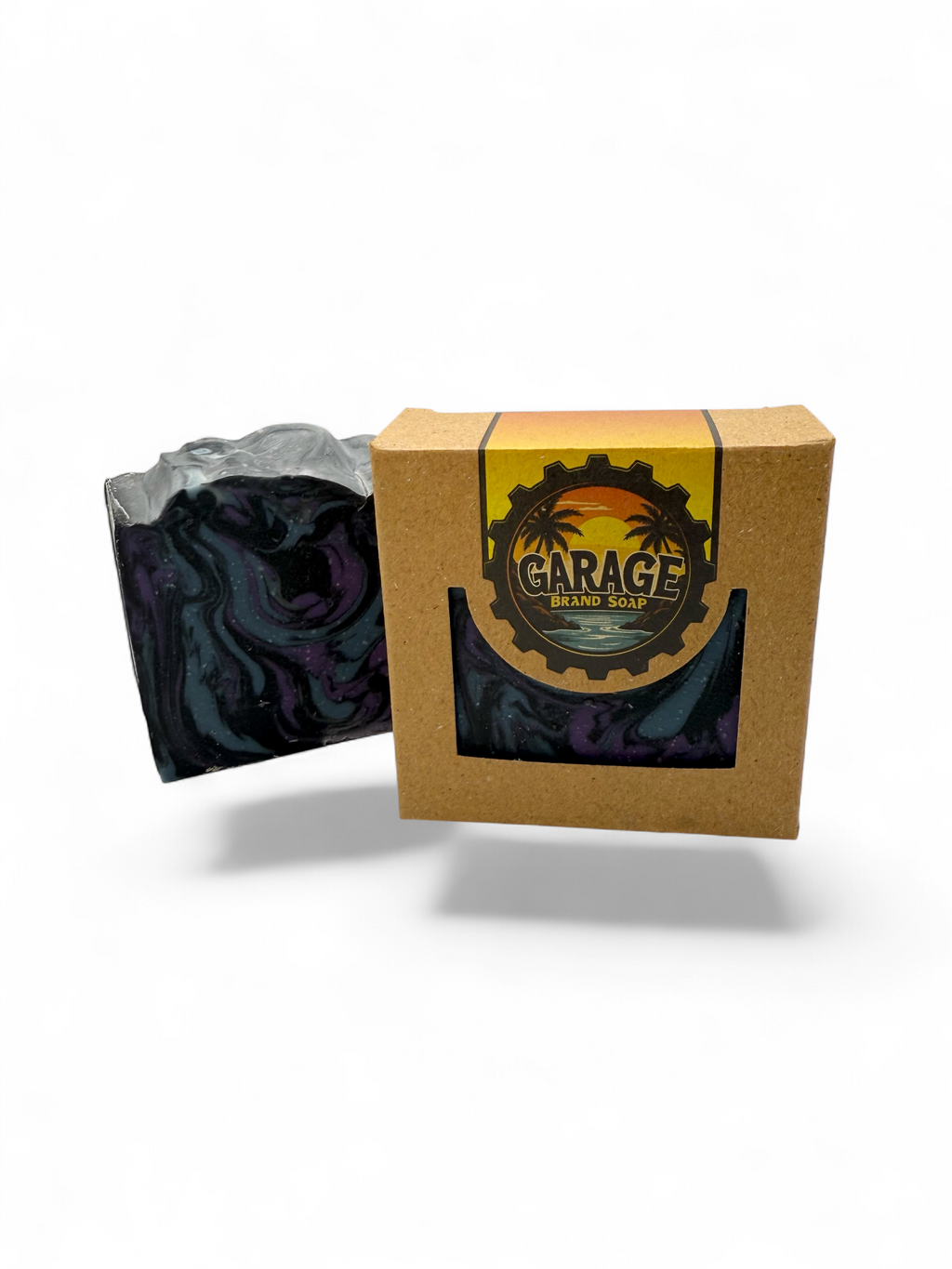 Dark Lavender Handmade Bar Soap (Lavender, Patchouli, May Chang, Cedarwood)